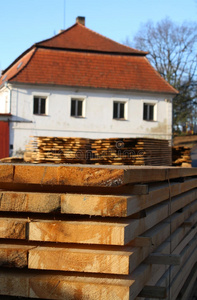 木材加工厂照片