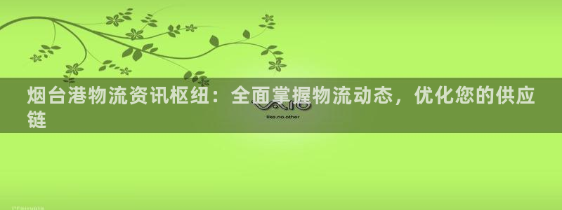 28圈电子：烟台港物流资讯枢纽：全面